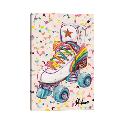 Retro Rainbow by Jodi Augustine - Painting on Canvas