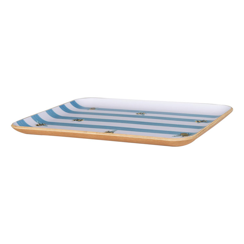 Bee Stripe Serving Tray