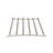 Stainless Steel Rectangle 1 Piece Trivet-1375731148