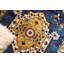 Tapis oriental jaune / bleu Regal-40275955