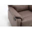 Fauteuil inclinable manuel moderne en similicuir