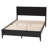 Wooley Mid-Century Fluted Wood Platform Bed-1726108337-1726108343