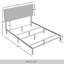Naftula Upholstered Bed-1120316458-1120316455