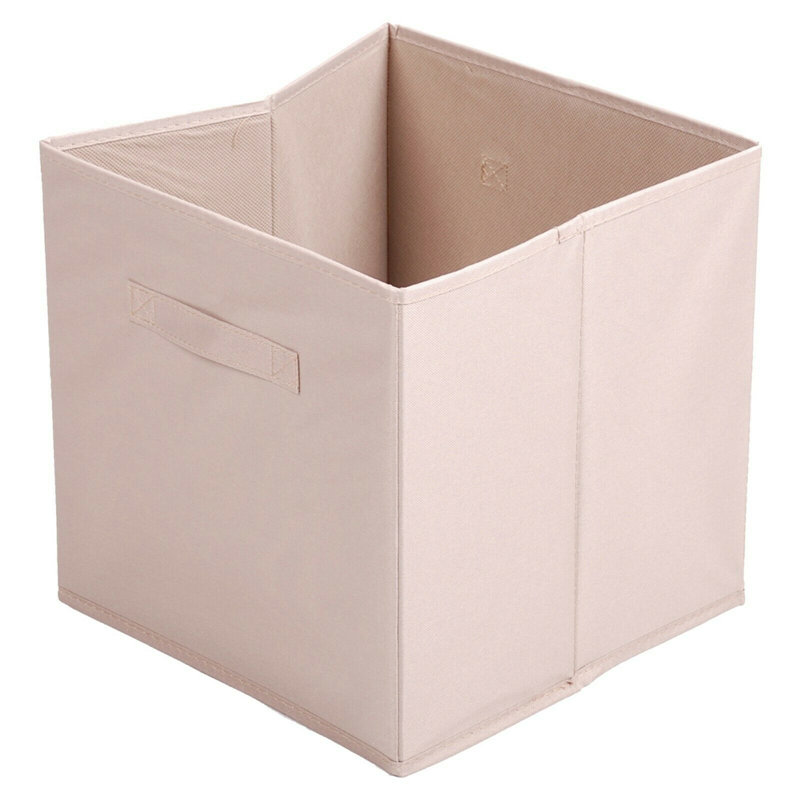 Favela 70 cm H X 68.5 cm W Kids Cube Bookcase, Beige