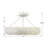 Adelynn 8 - Light Dimmable Wagon Wheel Chandelier-88490631-88490632