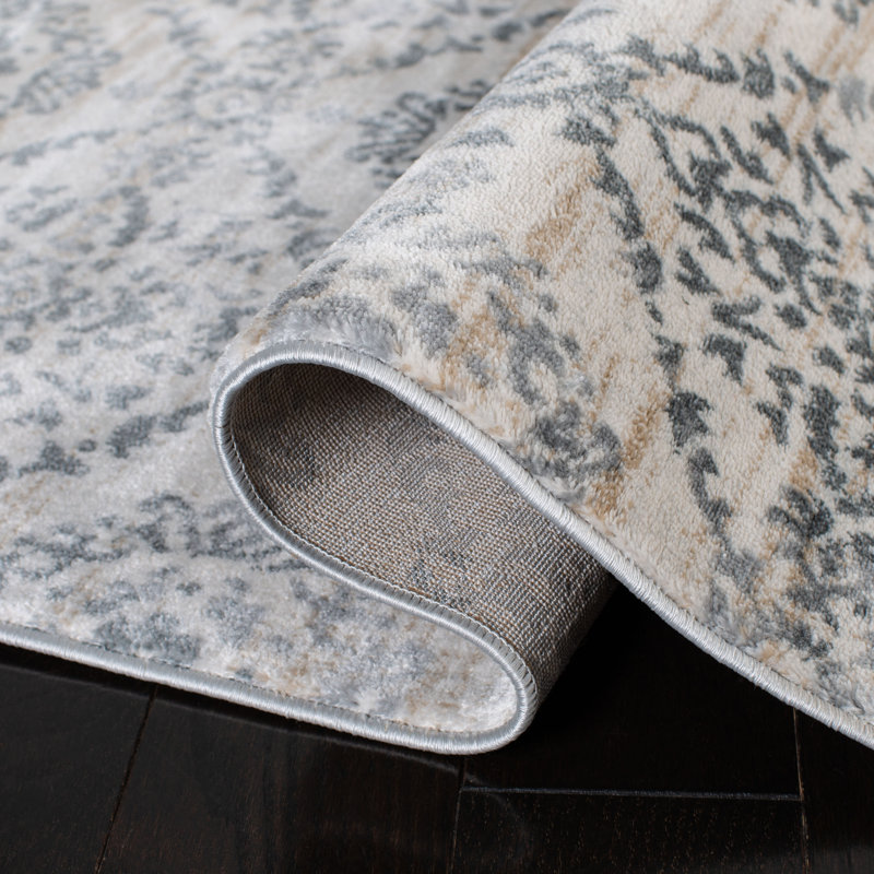 Gaige Performance Geometric Rug, Runner 2' X 8'