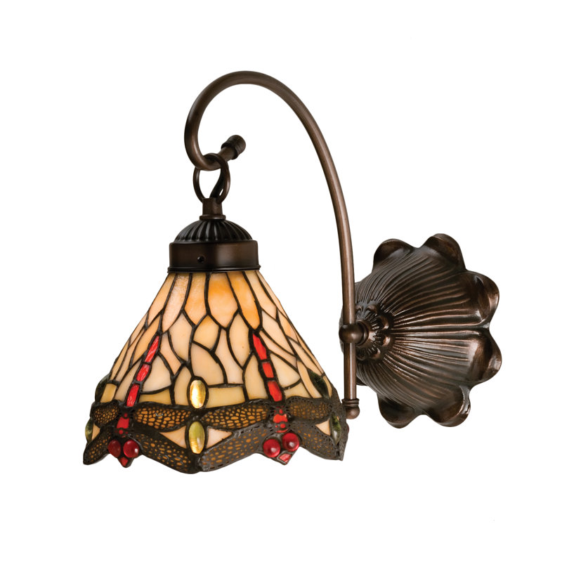 Tiffany 1 - Light Armed Sconce