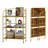 No Assembly Folding Etagere Bookcase-352414134