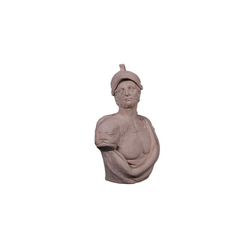 Statue de Mars en buste grandeur nature