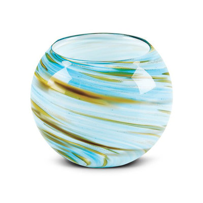 4'' H Glass Tabletop Votive Holder