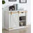 Bacerra Rustic Sofa Table - Antique White