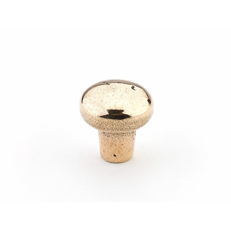 Schaub Mountain 1 1/4" Diameter Round Knob, Natural Bronze, 1 1/4"