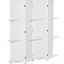 Paravent 4 panneaux en bois HOMcom