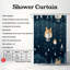 Rideau de douche Christmas Twilight - Premium-1807822781