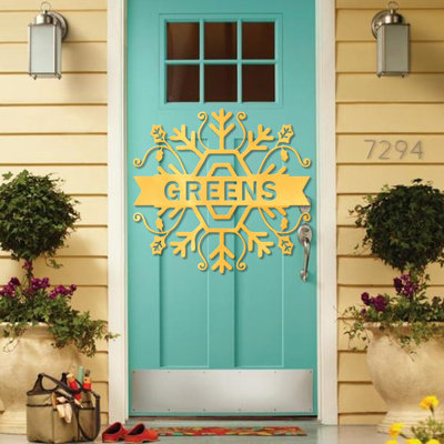 Décoration murale d'extérieur personnalisée