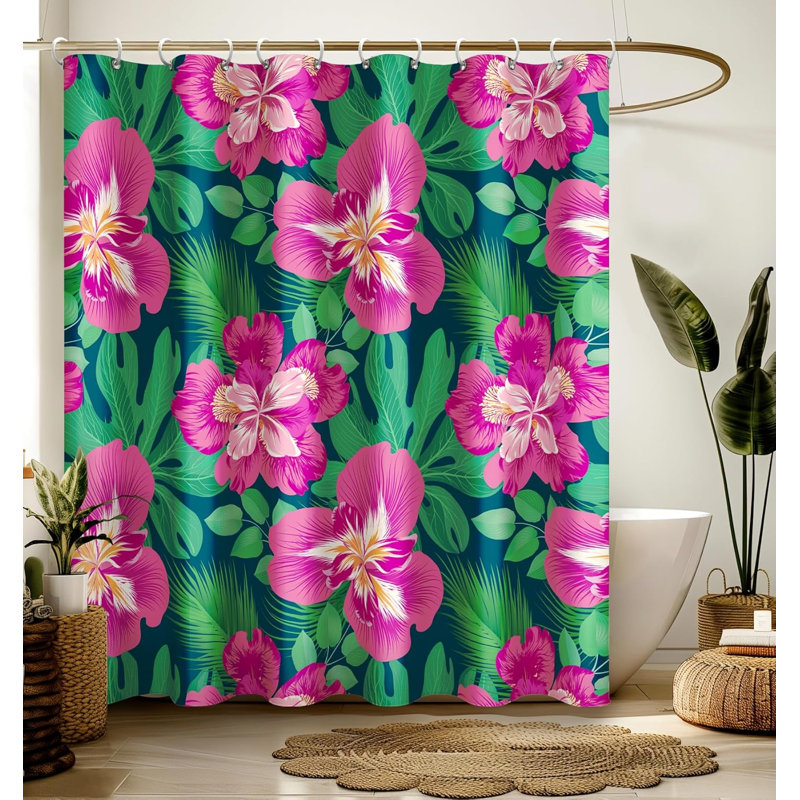 Rideau de douche Boho