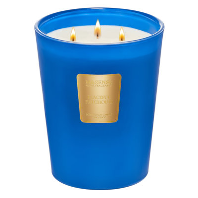  Grande bougie Patchouli Soy, 3-Wick 35oz 150H, bougie d'aromathérapie pour la méditation