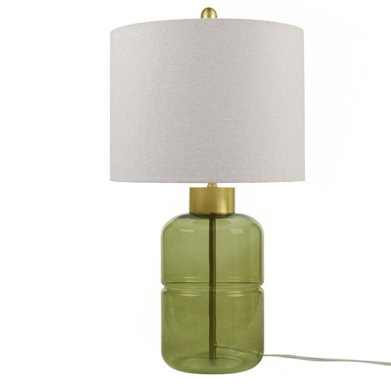 Glass Table Lamp Green See Below