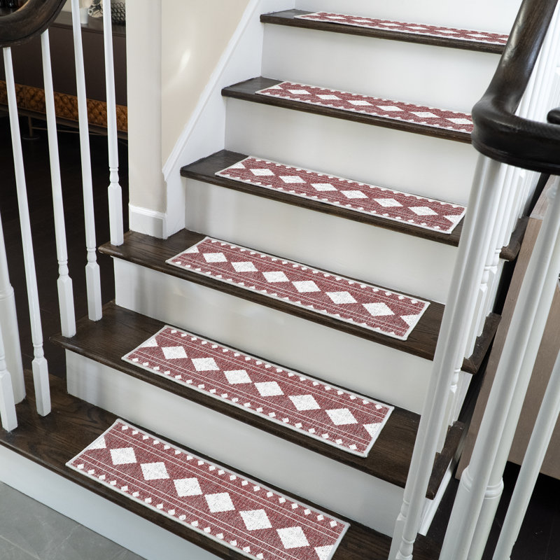 Tapis d'escalier Saranac, Marron