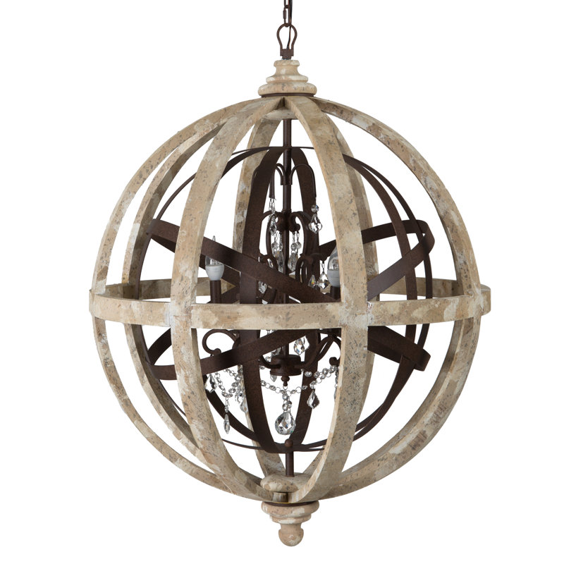 Campion 5 - Light Globe Chandelier