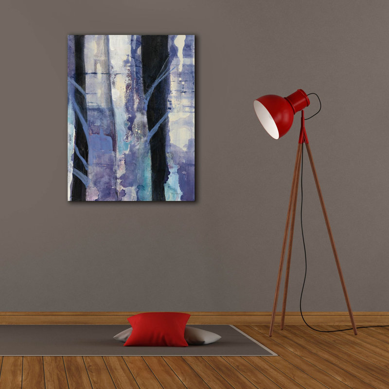 «Deep Woods 1» par Albena Hristova, art mural sur toile, H 34 po x l 26 po x P 1,5 po