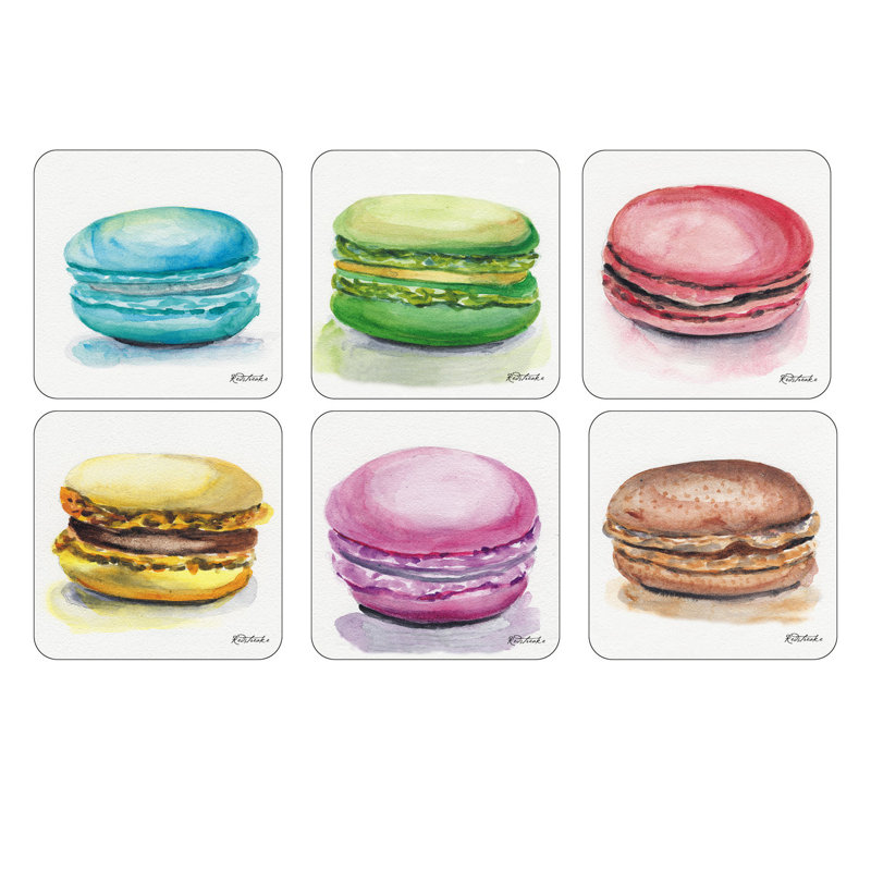 Pimpernel Macarons Coaster