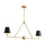 Luminaire suspendu en fer pour îlot de cuisine Novren-886247994