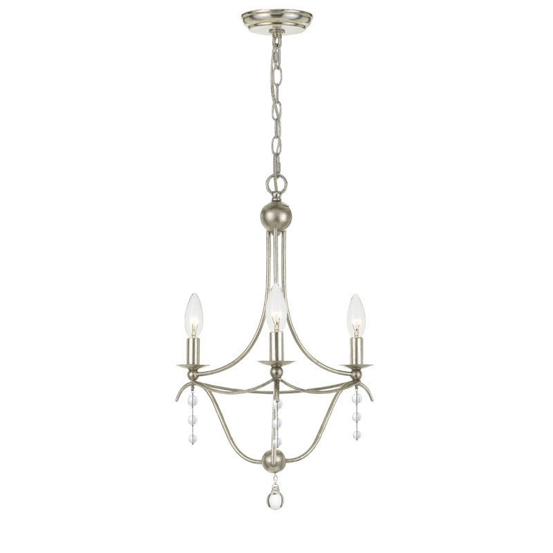 Farrington Gurney 3 - Light Dimmable Classic / Traditional Chandelier, 3