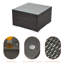 Ensemble de conversation en osier / rotin pour 5 personnes avec coussins-817121977