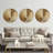 Half-Moon 2-Piece Metal Wall Decor Set