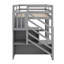Lit mezzanine avec escalier de rangement et fenêtre-1486072744