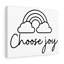 Choose Joy - Wrapped Canvas Print