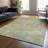 Machine Washable Indoor/Outdoor Brathwaite ACN2166 Abstract Rug-645619993