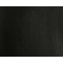 Black Faux PU (Peta Approved Vegan) Leather by The Yard Synthetic Pleather  0.7 mm Nappa Yards Garment Weight Smooth Upholstery (Black Stretch