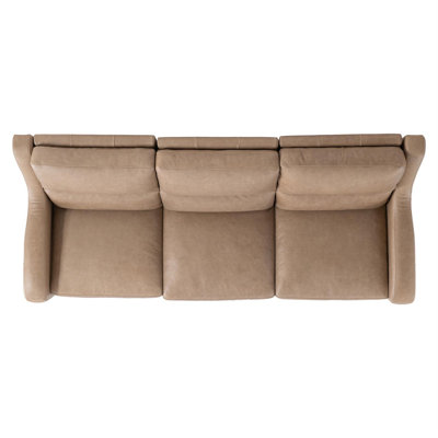 Bernhardt Ventura Leather Power Motion Sofa