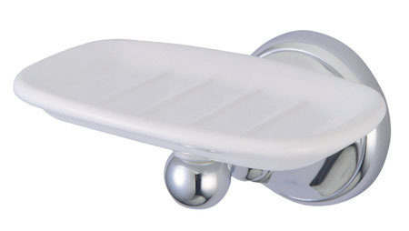 Kingston Brass Metropolitan Wall Mount Soap Dish Holder Kingston Brass 