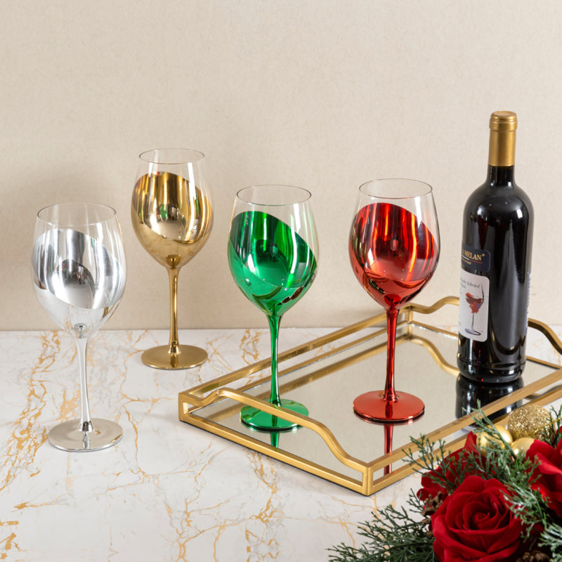 4 Piece 414ml Wine Glass Set