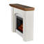 Anika 49" Electric Fireplace with Reversible Surround by Real Flame