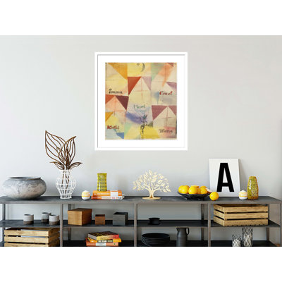 The Bavarian Don Giovanni (Der bayrische Don Giovanni) by Paul Klee - Framed Giclee Print