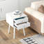 Islandia 40 cm W Bedside Table-1593361108