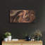  «Wooden Sandunes» par Rich Monet, art mural en métal, 24 po x 12 po-1534538564