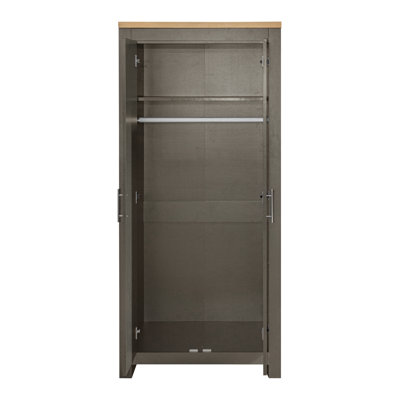 2 Door Manufactured Wood Wardrobe
