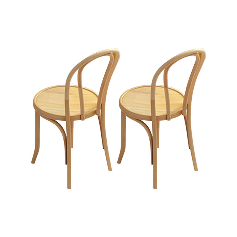Chaise de salle à manger Darrika, Bois robuste