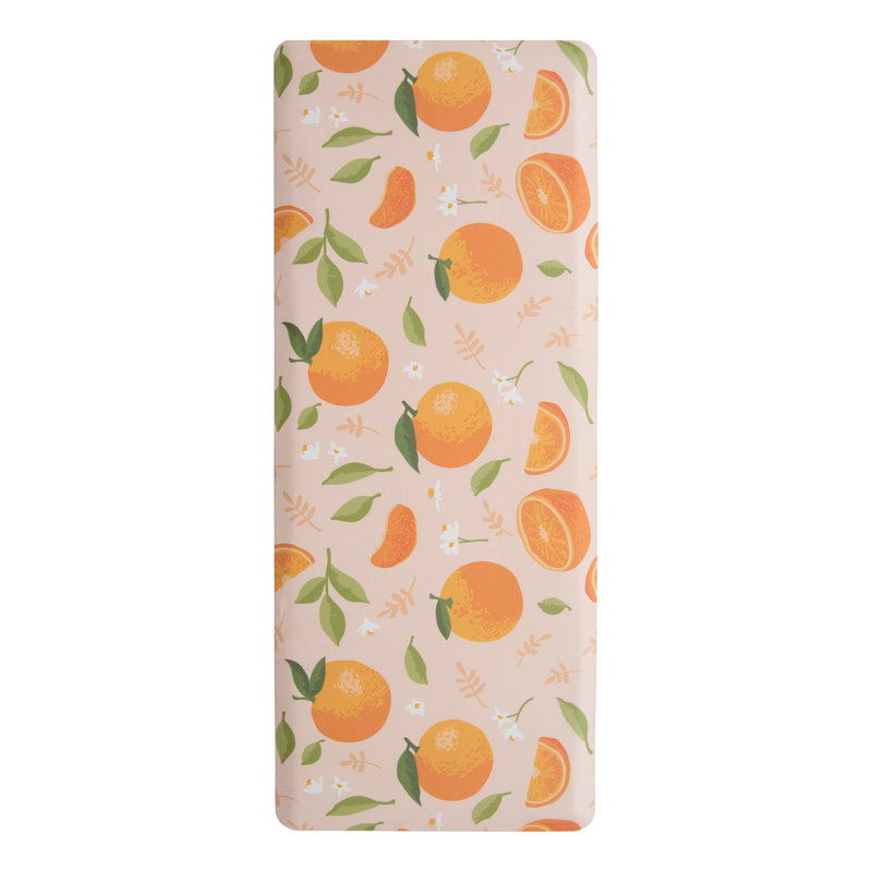 Modern Water Resistant Anti-Fatigue Non-Skid Kitchen Mat, Rectangle 2' x 5'