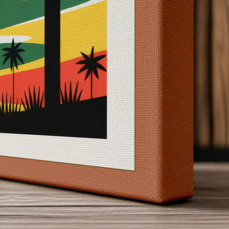 Print, 18x12 - 45.7 x 30.5 cm, Terracotta Border