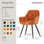 Velvet Tufted Upholstered Armchair Runge-319291823