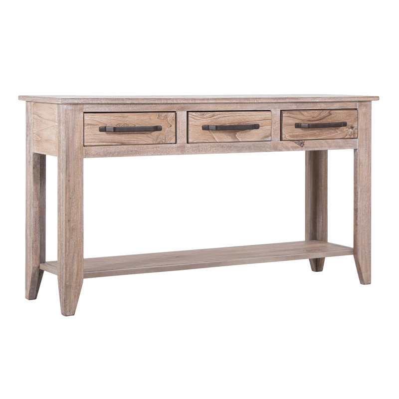 3 Drawer, 1 Shelf, Sofa Table