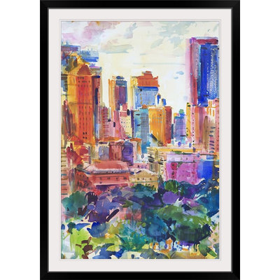 «Zyyanna Central Park West, 2011» par Peter Graham, reproduction d'art