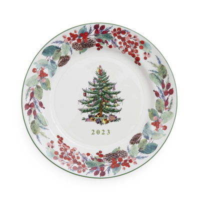 Spode Christmas Tree Annual Collector Plt 8" 2023