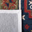 Tapis oriental bleu marine en laine touffeté à la main Gradin-1713593066